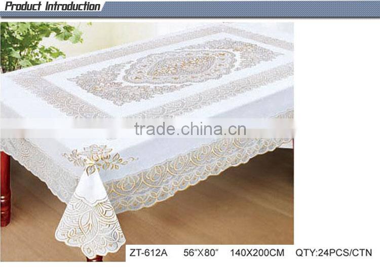 2014 new arrival gold pvc coaster for famliy