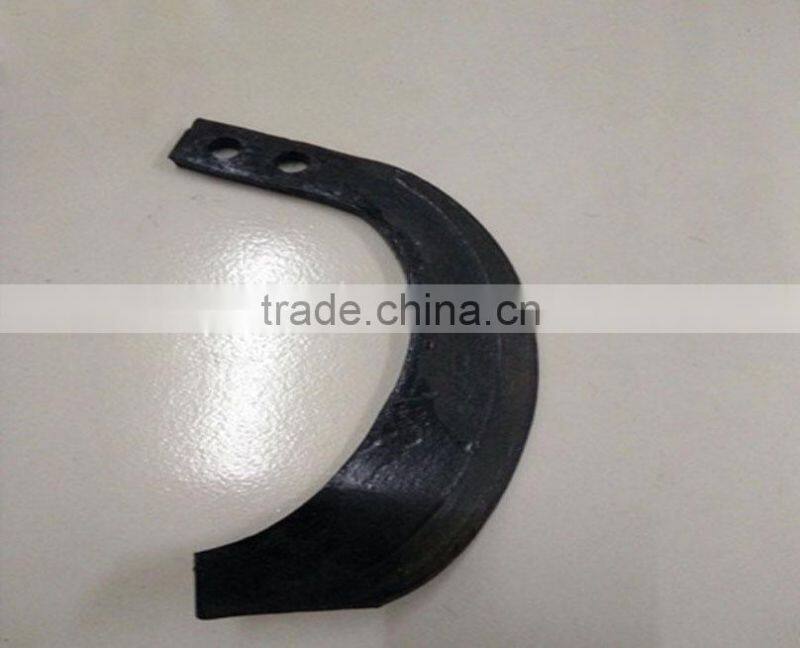 Single hole /double holes long rotary tiller blade and shaft for cultivators