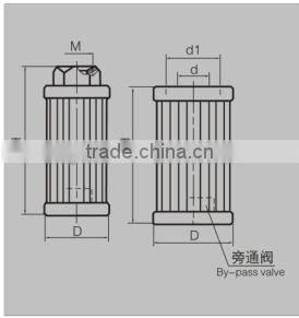 Online Shopping Leemin Hydraulic Filter WU Suction Oil Filter For Excavator