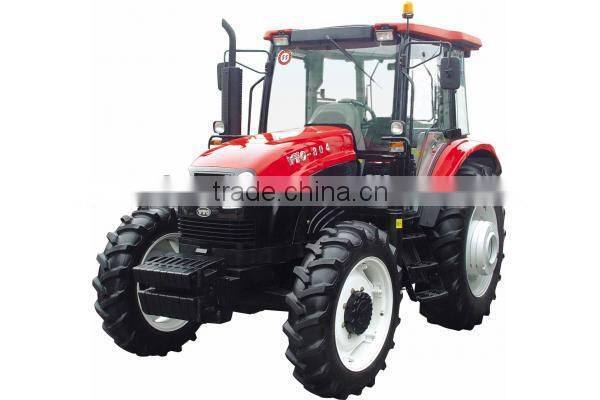 YTO-X804 80hp farm tractors and equipments made in China for sale used