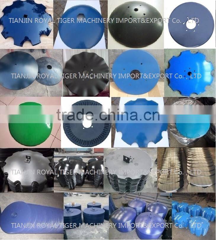 Plow disc blade 26 inch, 65Mn or boron steel, 5 to 8 mm thickness