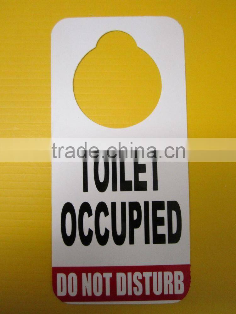 toilet warning label sticker