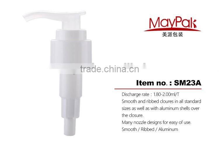 cream pump dispenser wholesales clear soap dispenser pump 28-415 smooth and ribbed
