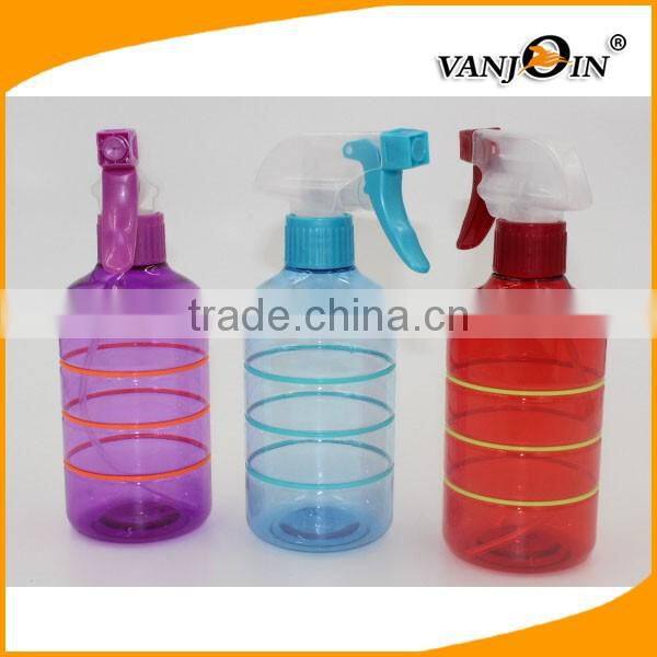 Empty 250ml 8oz Plastic bottles with blue Trigger Sprayers for Cleaning Gardening