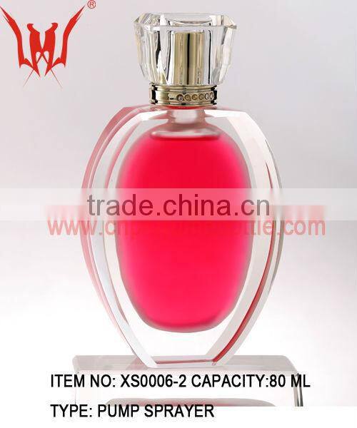 Round Colorful Aroma Diffuser Cystal Perfume Bottles With Volume 150ml