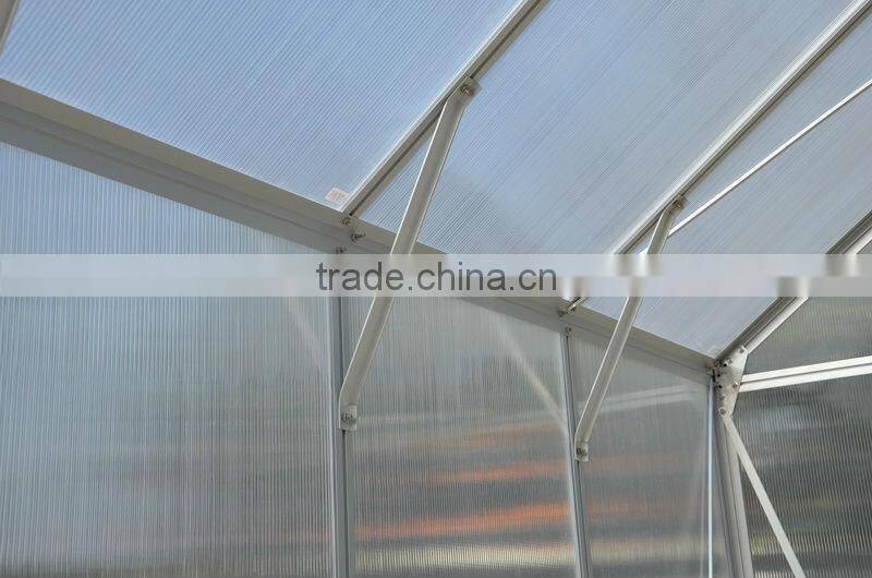 vegatable greenhouse kits with 4mm polycarbonate sheet HX65214