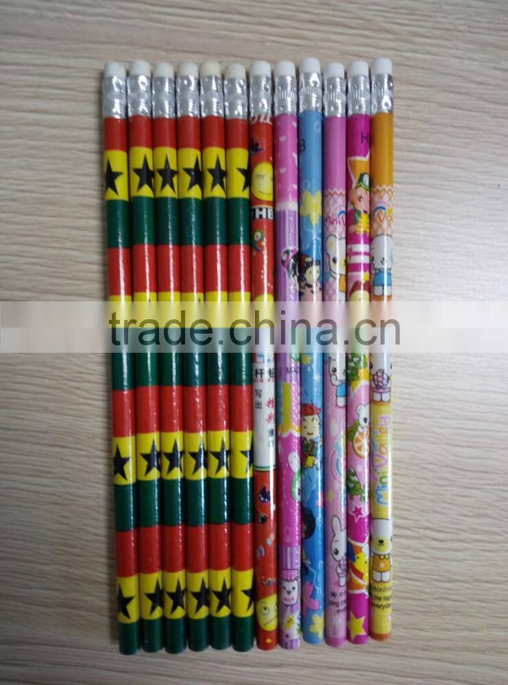 Promotional high quality wooden pencil