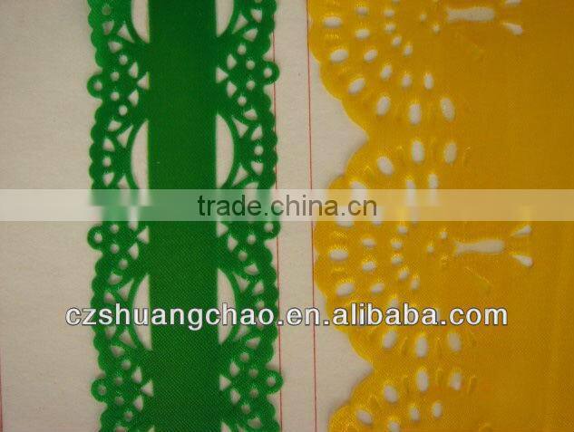 ultrasonic lace sewing and cutting machine