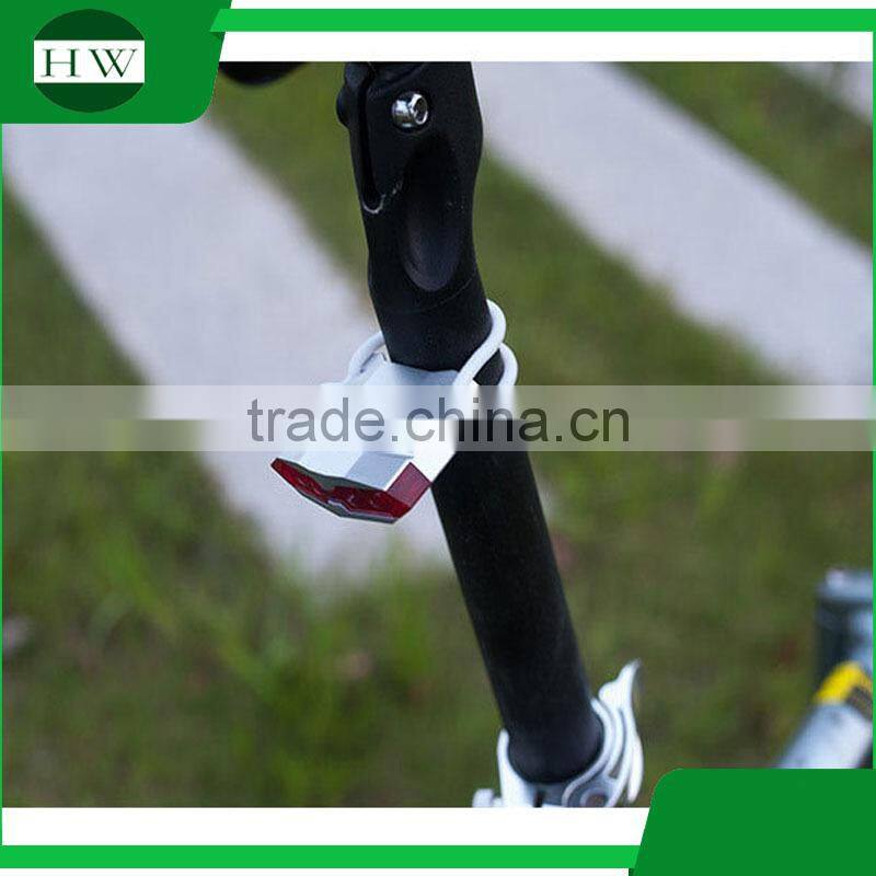 Bicycle tail and rear lights rechargeable usb waterproof shockproof 4 flash warning modes laser 4 led bike light bicycle light