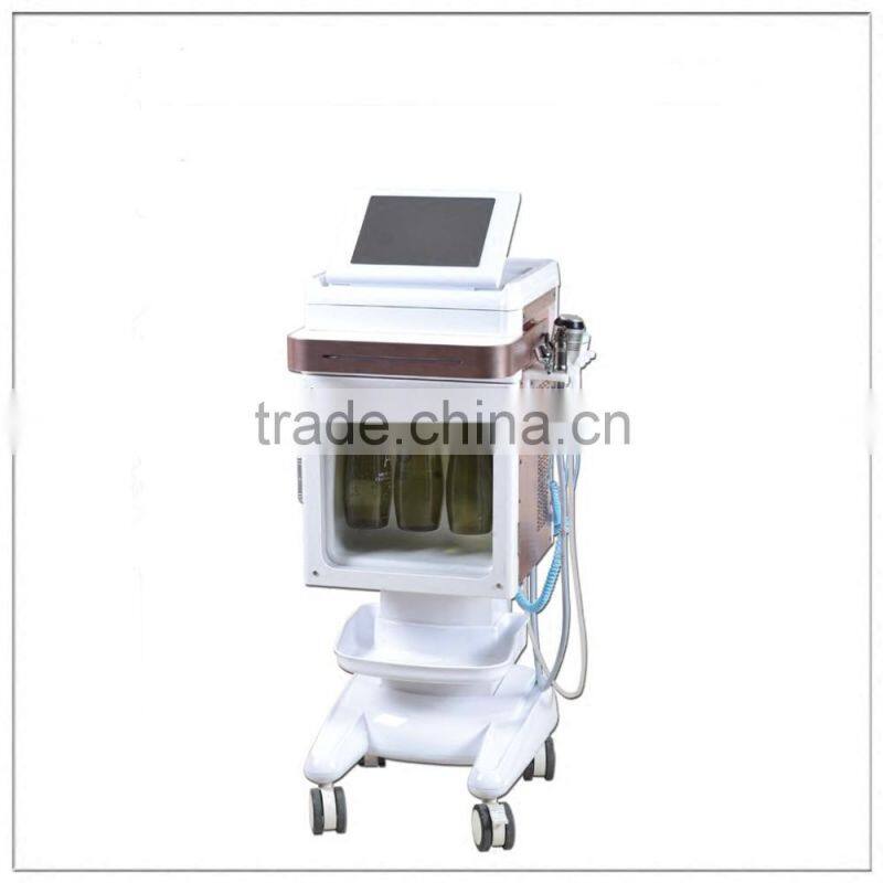 2017 Hot sale high quality hydro dermabrasion skin moisturizing spray water oxygen jet peel machine