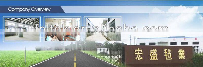 2016 new product Wholesale various white ring felt seal mat high quality