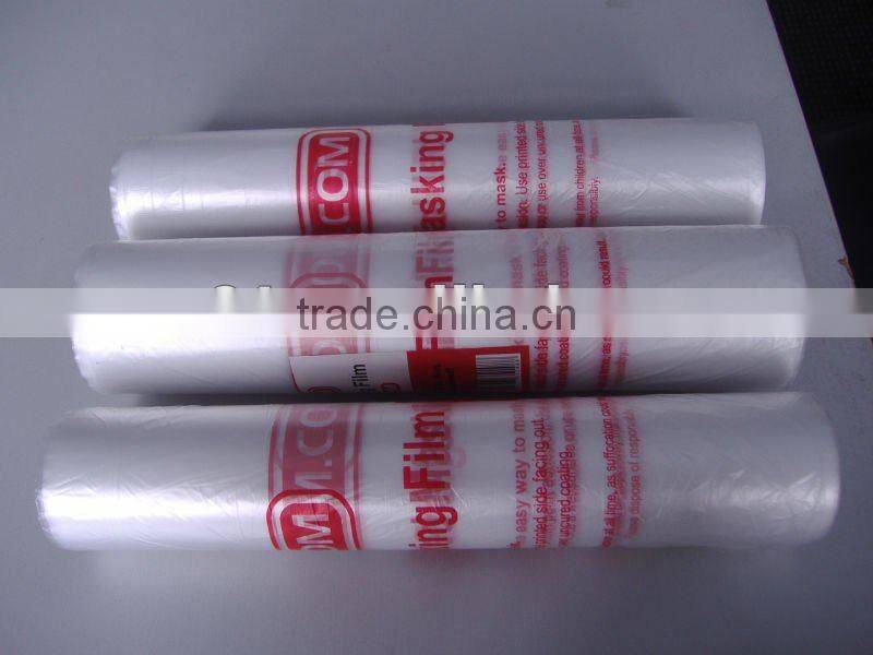 Paint Prefolded Plastic Masking Film