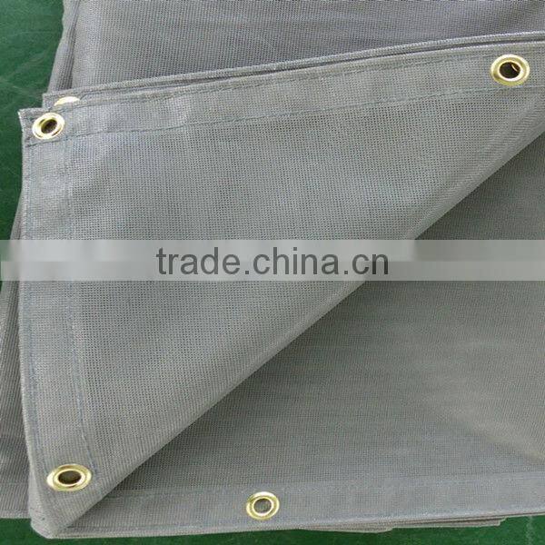 420D/16*15 170GSM PVC Fireproof Mesh Sheet