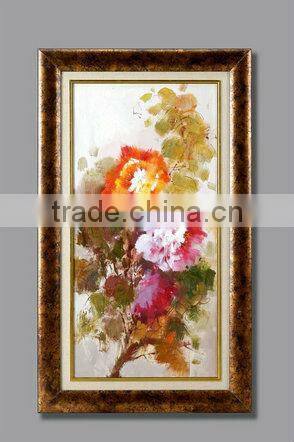 Decorated solid wood Frame Oil Painting