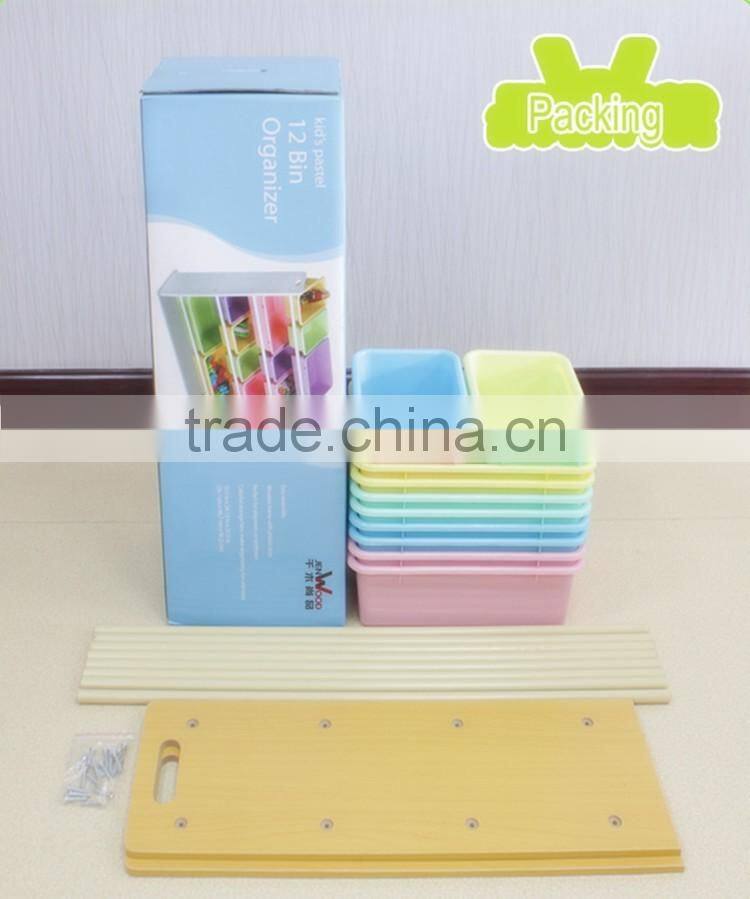 white coating eco friendly cheap wooden toy chest