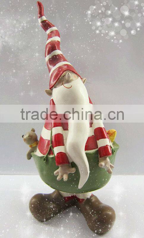 Artificial resin small animal figurines