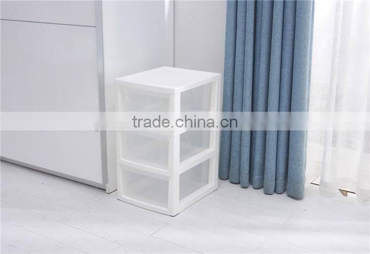 Plastic 3 Tier Multi Drawer Storage Cabinet