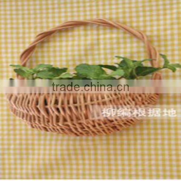 HOT 100%handmade low price silver pooja flower basket