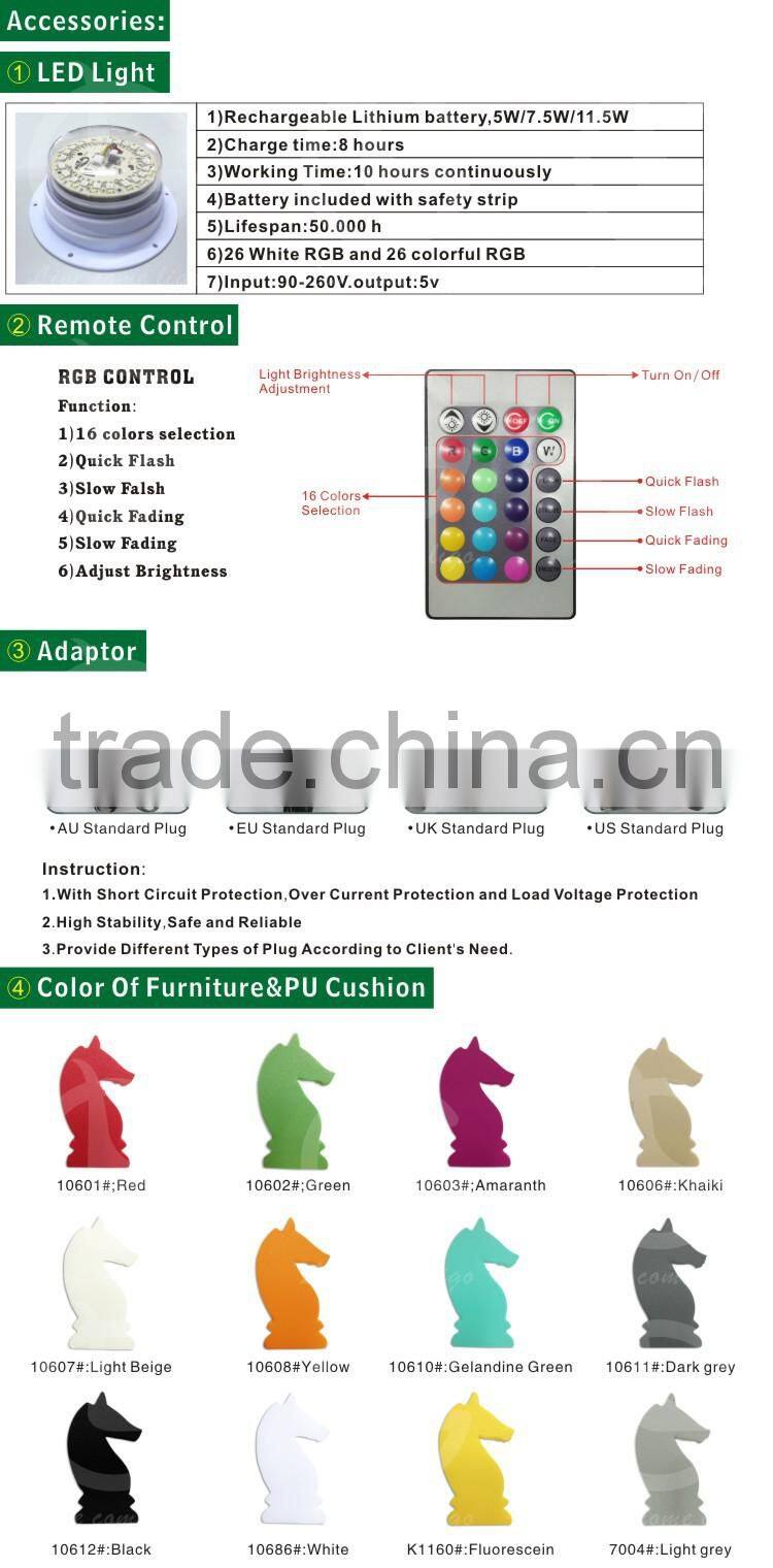 Made In China Very Popular High Tech Product Outdoor LED Flash Furniture For Beautiful And Durable Nautilus Shape LED Table Lamp