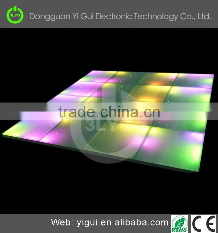 hot sale for club and party floors with DMX effect and 3d Rgb dance floors