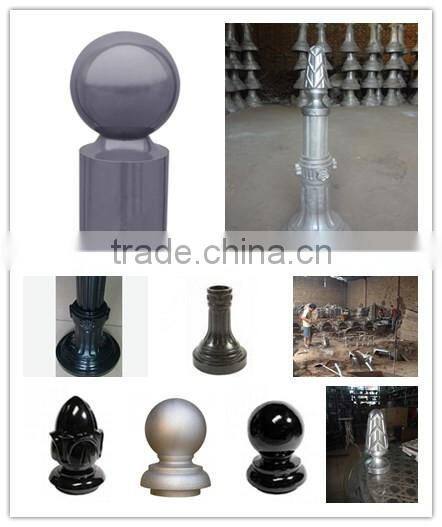 Alibaba express street decorative cast aluminum light pole base