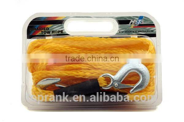 Auto Emergency Tool 4.2m braided nylon car towing rope