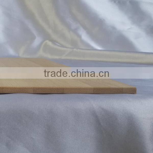 1 layer plain pressed unfinished natural bamboo panel sheet for furniture use