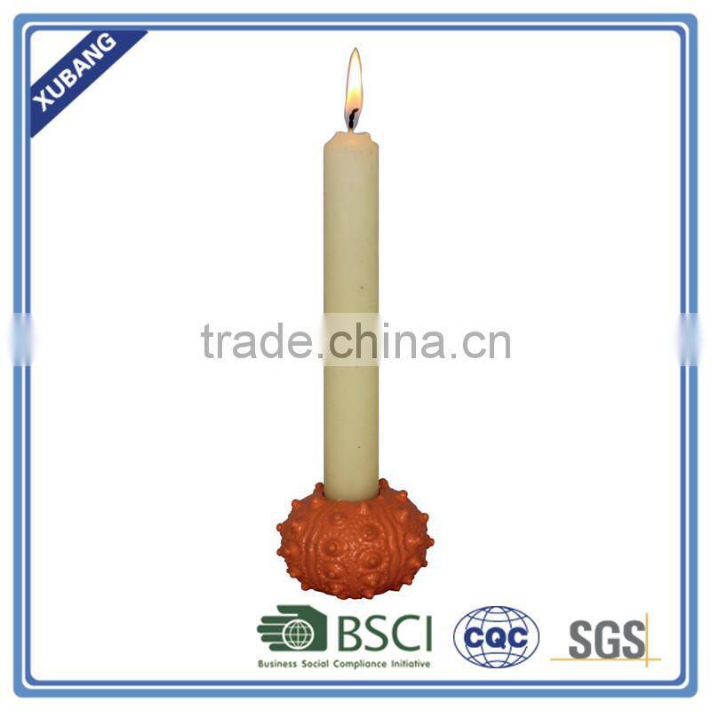 Fashion baby like poly resin ocean shell candle holder