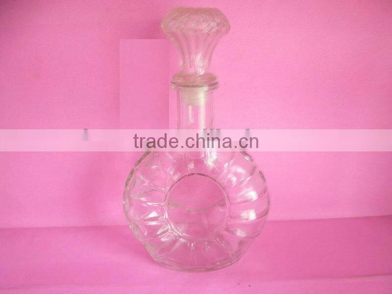 Aluminum Cap Whisky Bottle