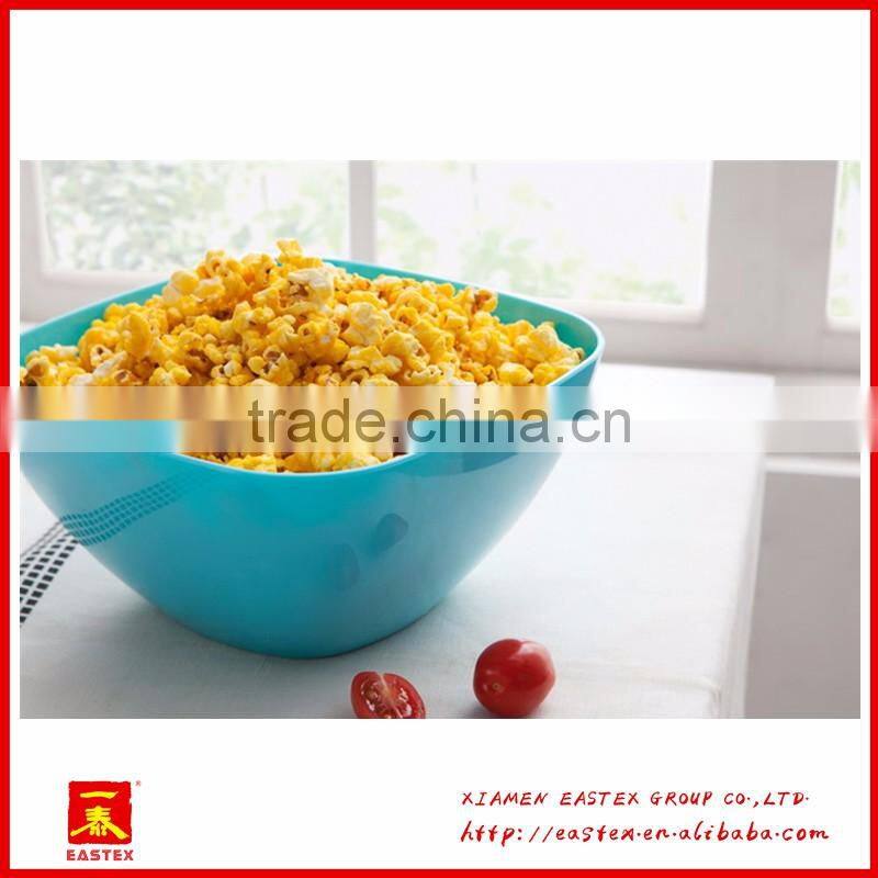 Candy color Plastic bowl salad bowl cheap round bowl