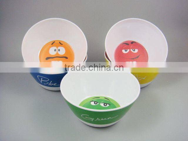100% food grade safety melamine kid children bowl