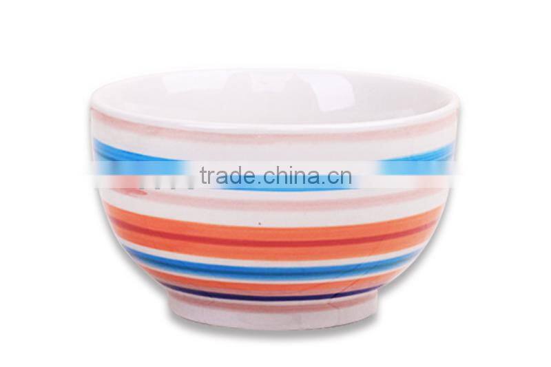 13.8cm ceramic rice bowl, ceramic cereal bowl