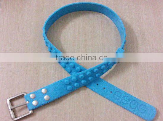 2016 color rubber fashion golf belt