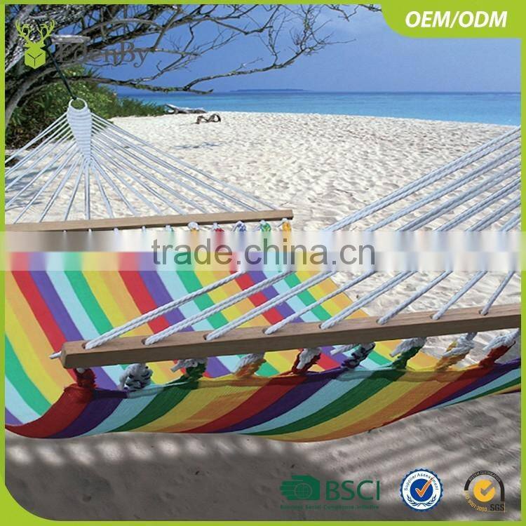 2017 Outdoor using Nylon taffeta hammock nylon hammock ultralight rope hammock