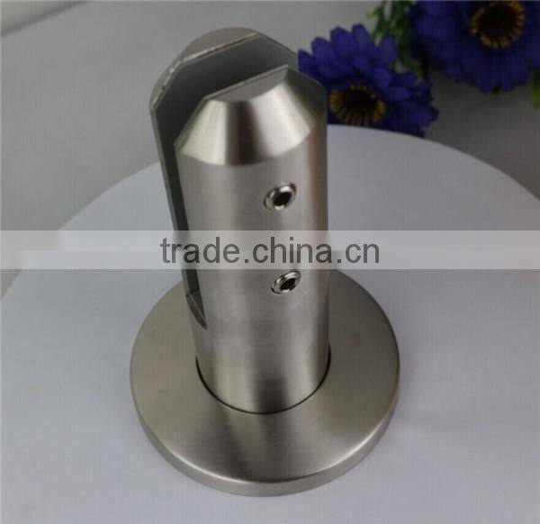 Stainless Steel Round Glass Spigot Short Glass Fence Post