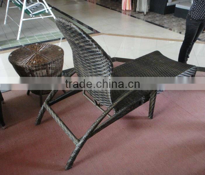 Adjustable Rattan Lounge Chair AK3113