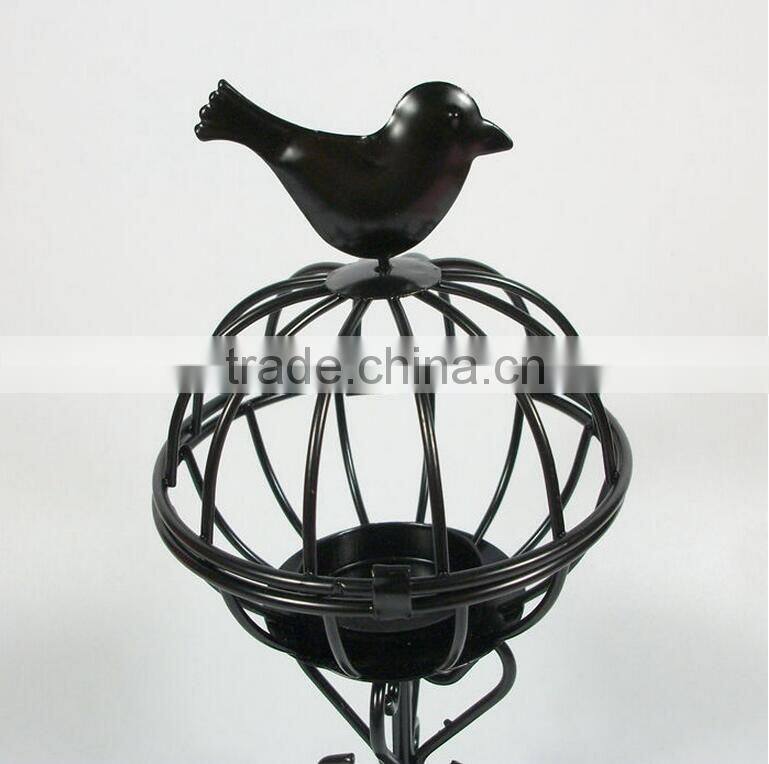2017bird model Lantern Home Decoration metal Candle Holder