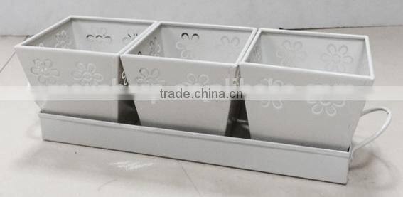 Flower Pot Set (Heart Shaped), MSO-146