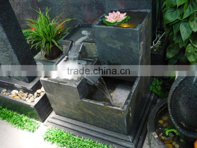 garden water trough fountain