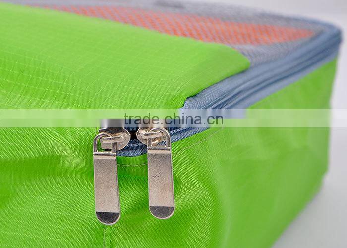 mesh portable travel tote toiletries laundry shoe pouch travel bag