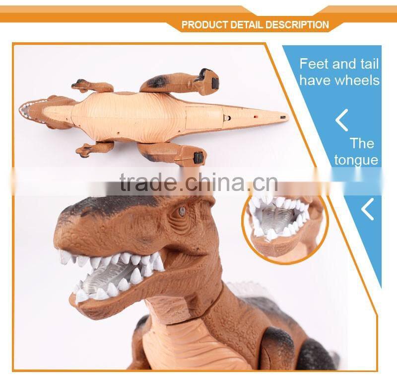 New Arrivals 2016! 2.4G rc robotic dinosaur king has dinosaur video, RAC213129