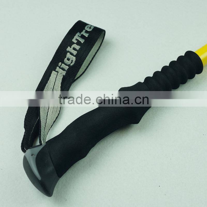 fashionable adjustable telescopic nordic carbon fiber walking poles