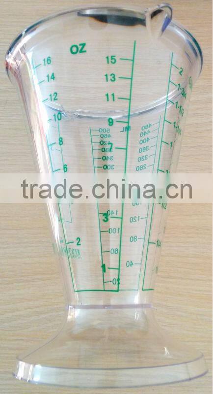 High quality 1000ml Measuring cup/beaker for hydroponic