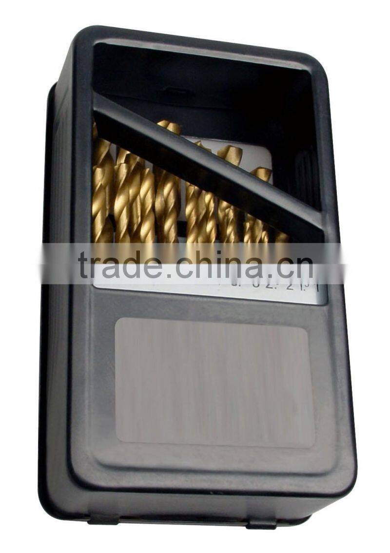 25pc High Quality HSS Steel Drill Bit Set