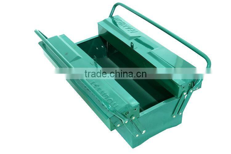 High Quality 19'' Double Layer Portable Metal Tool Box