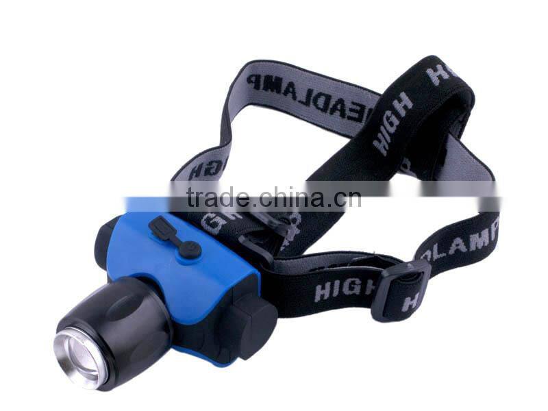 Colorful 300 Lumen Focus 3 Mode LED Emergency Headlamp Light