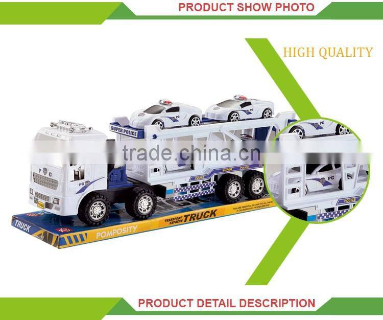 race car games police car trailer truck toy