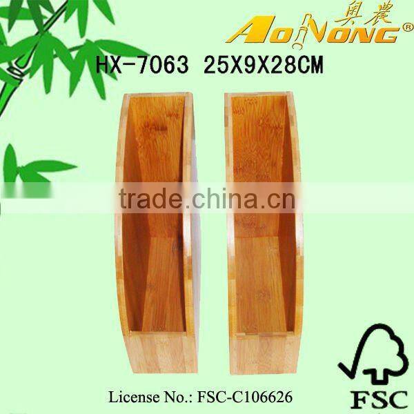 bamboo stationery rack