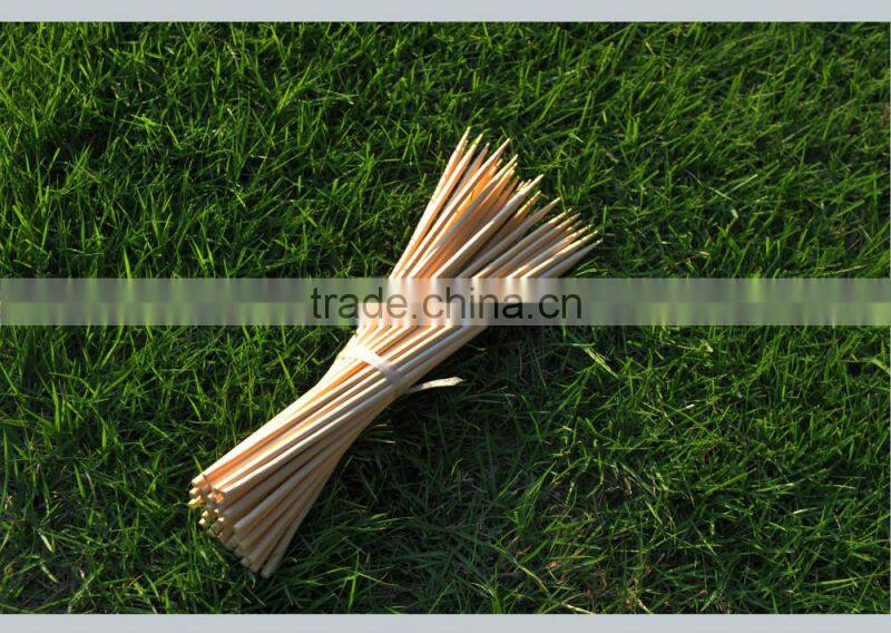 Promotional top quality food baking bamboo corn skewers
