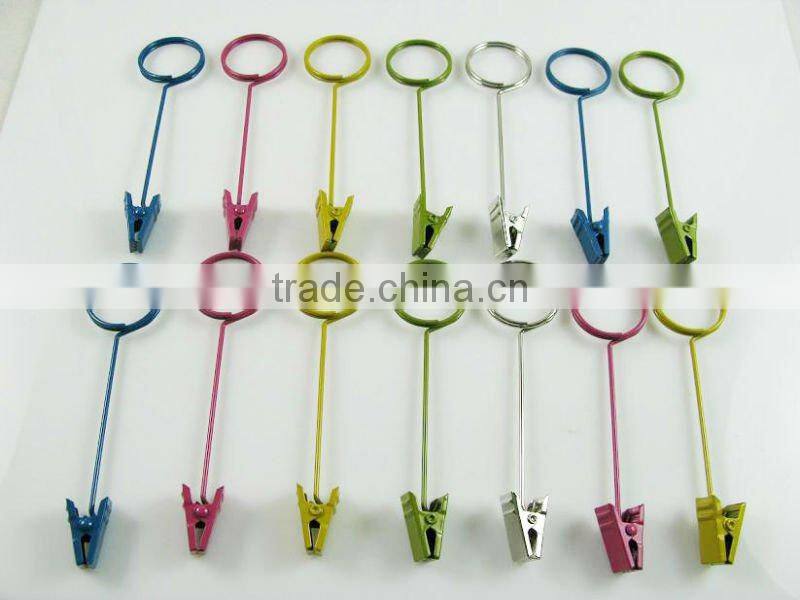 Cute shape colorful paper clip in PP box for promotion